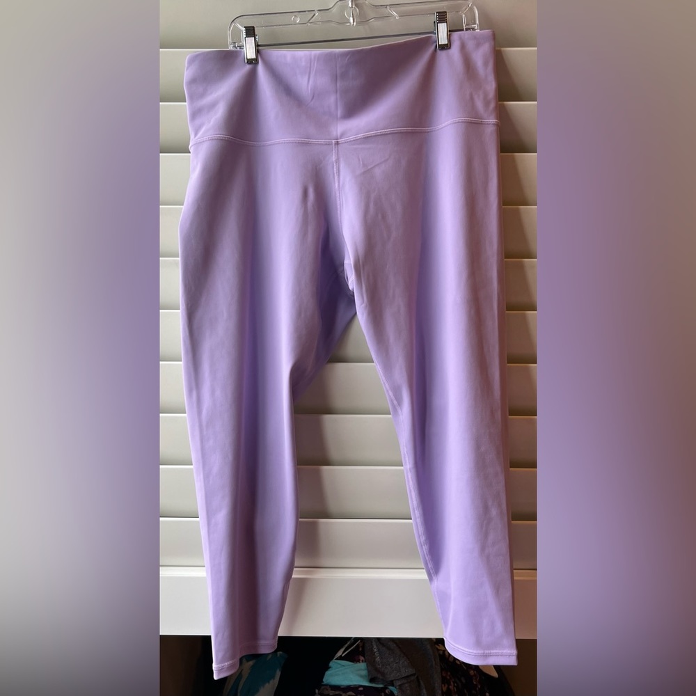Athleta Light Purple Leggings